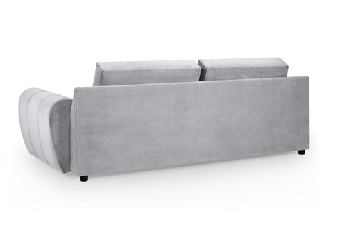 Elijah Sofa Cream 3 Seater Back View